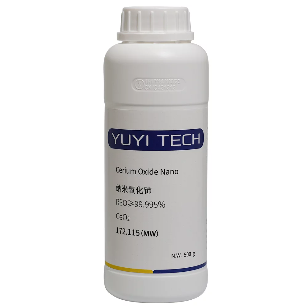 Custom Nano Cerium Oxide Factory, Slightly Yellow Nano Cerium Oxide Powder